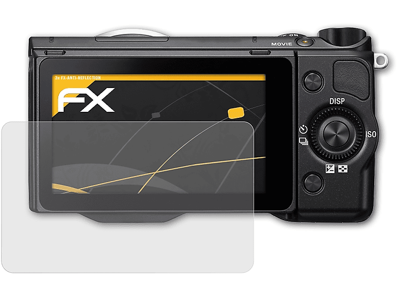 ATFOLIX 3x FX-Antireflex Displayschutz(für Sony NEX-5R)