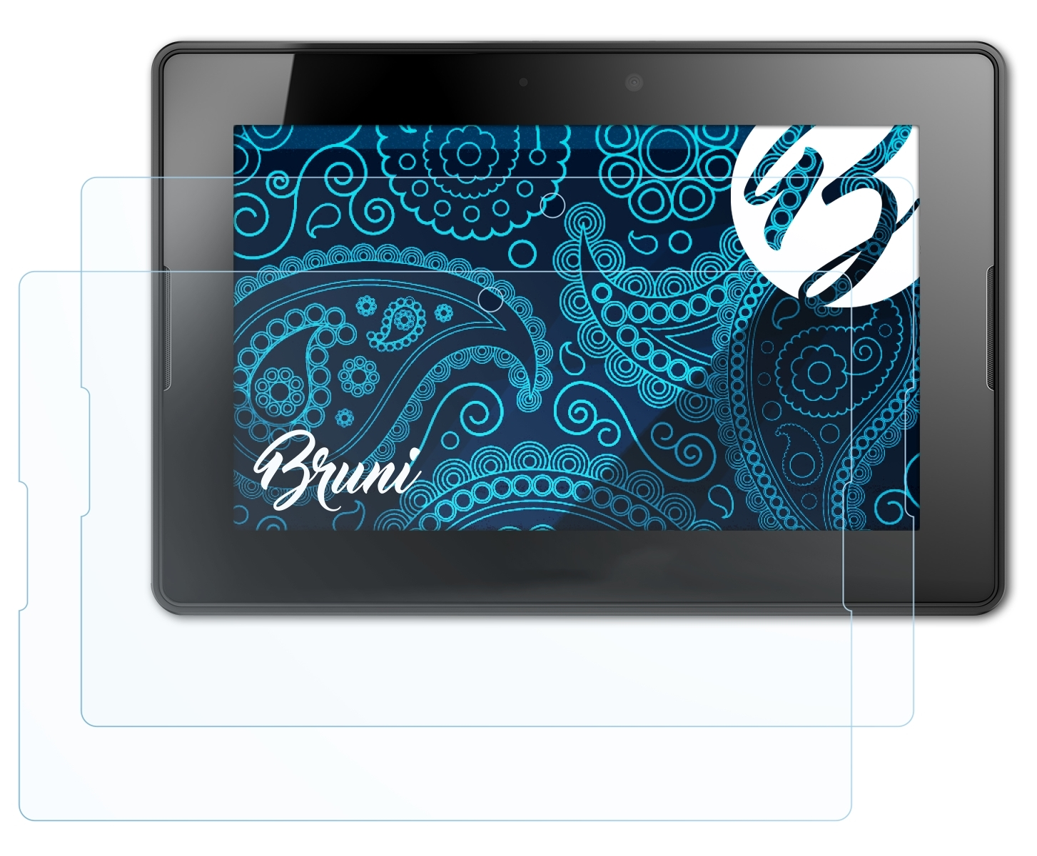 BRUNI 2x LTE Schutzfolie(für Basics-Clear Blackberry PlayBook) 4G