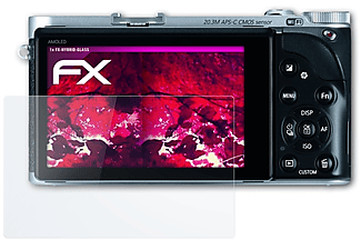 ATFOLIX FX-Hybrid-Glass Schutzglas(für Samsung NX300)