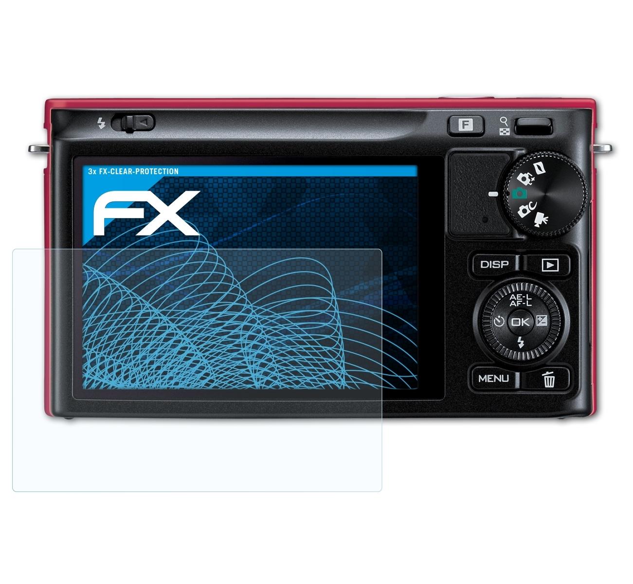 ATFOLIX 3x FX-Clear Displayschutz(für 1 J2) Nikon