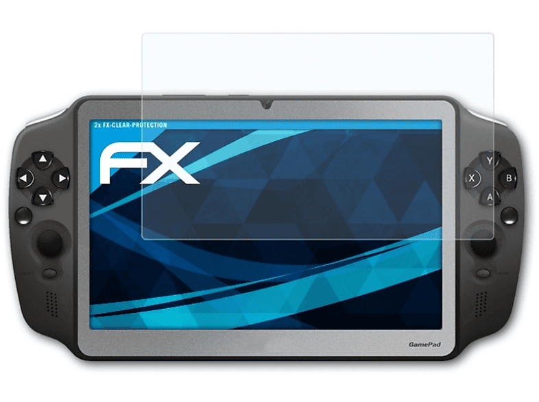 ATFOLIX 2x FX-Clear Displayschutz(für Archos GamePad (A70GP))