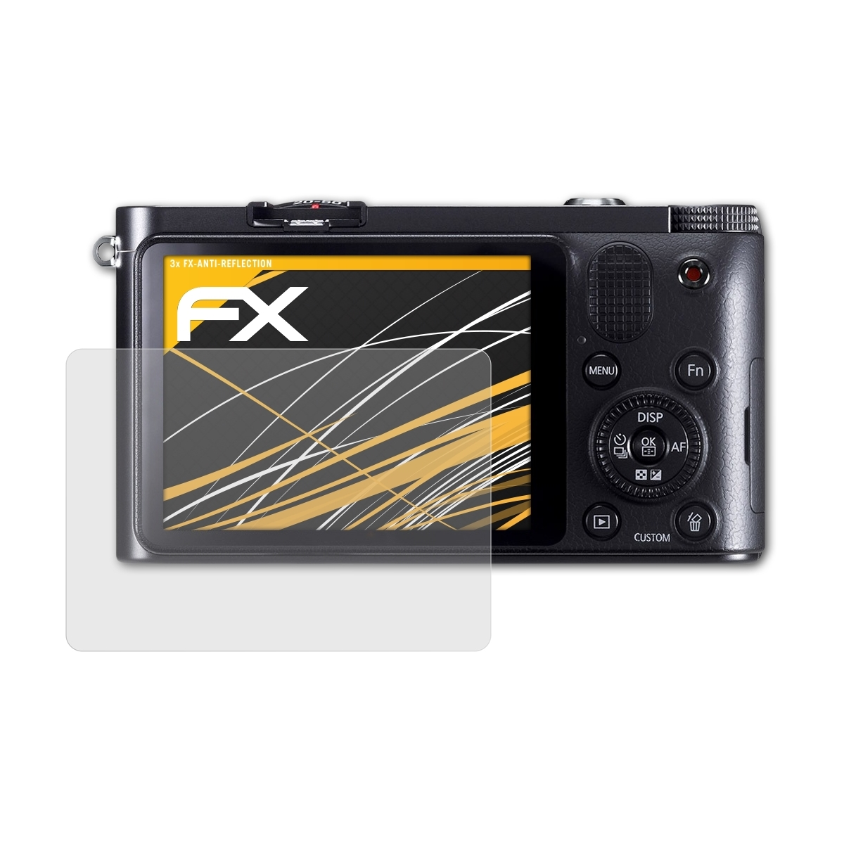 ATFOLIX 3x FX-Antireflex Samsung NX1100) Displayschutz(für
