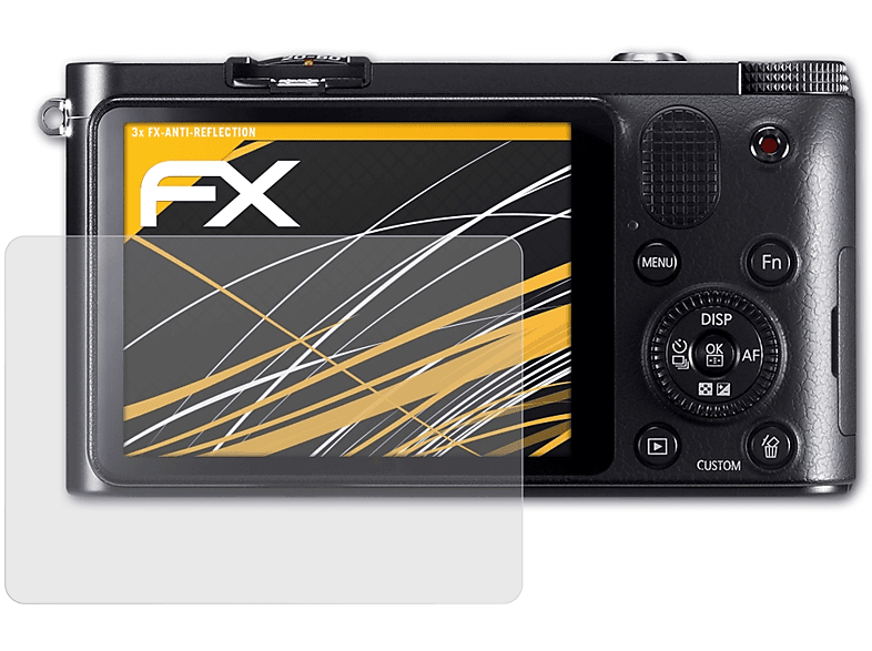 ATFOLIX 3x FX-Antireflex Displayschutz(für Samsung NX1100)