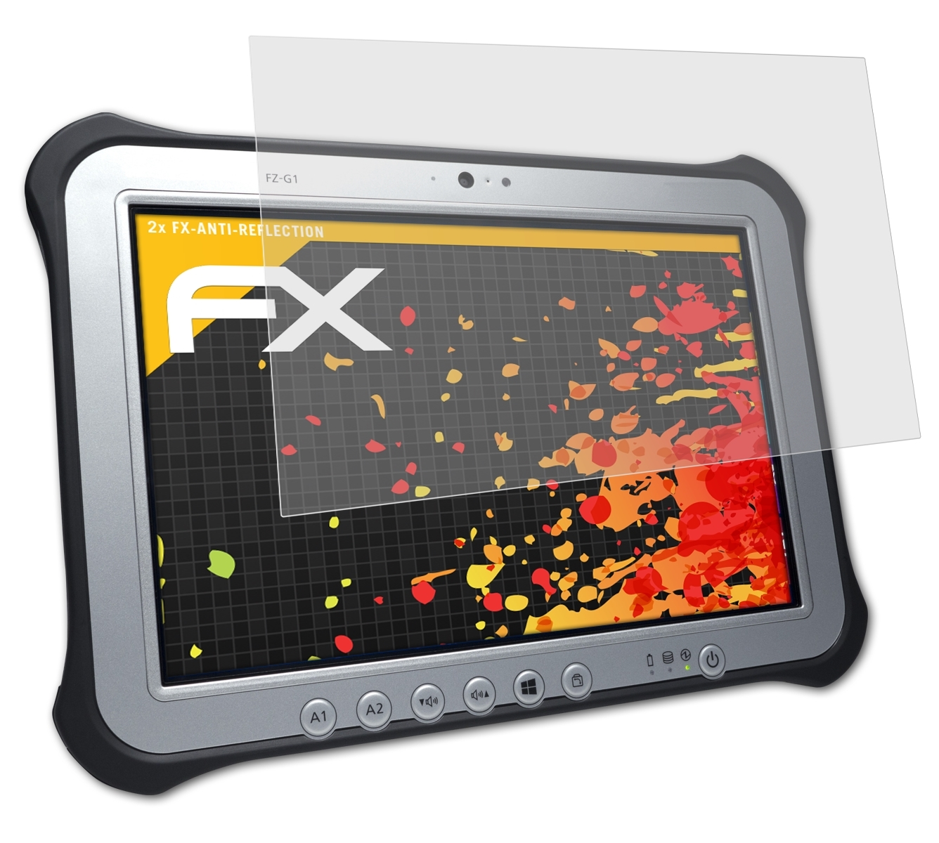 ToughPad FX-Antireflex Panasonic ATFOLIX Displayschutz(für FZ-G1) 2x