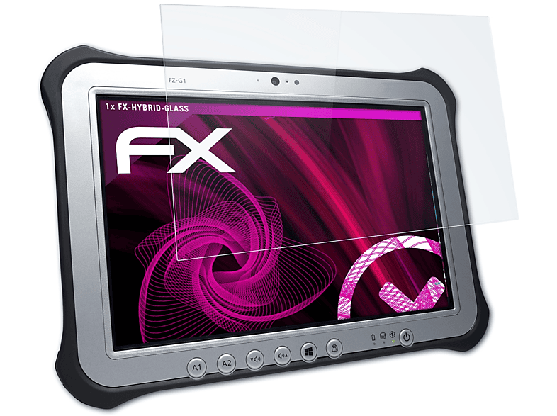 Schutzglas(für Panasonic FX-Hybrid-Glass FZ-G1) ATFOLIX ToughPad