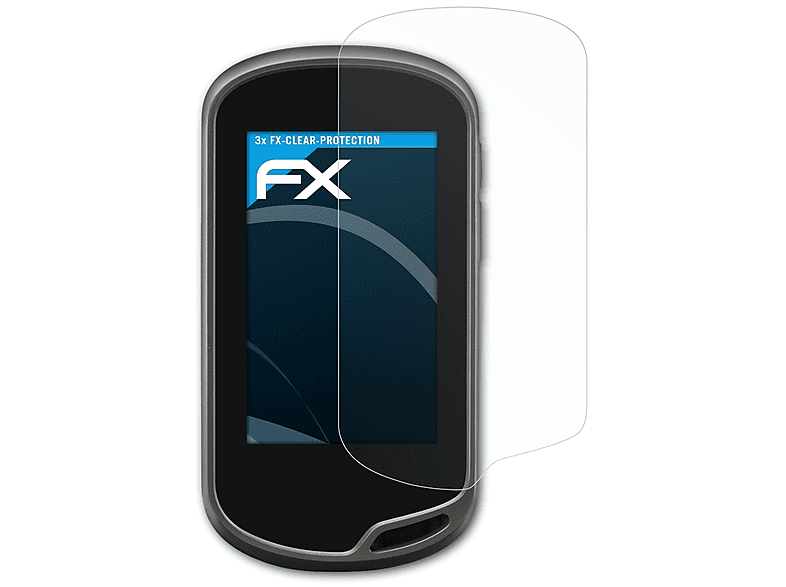 ATFOLIX 3x FX-Clear Displayschutz(für Garmin 600) Oregon