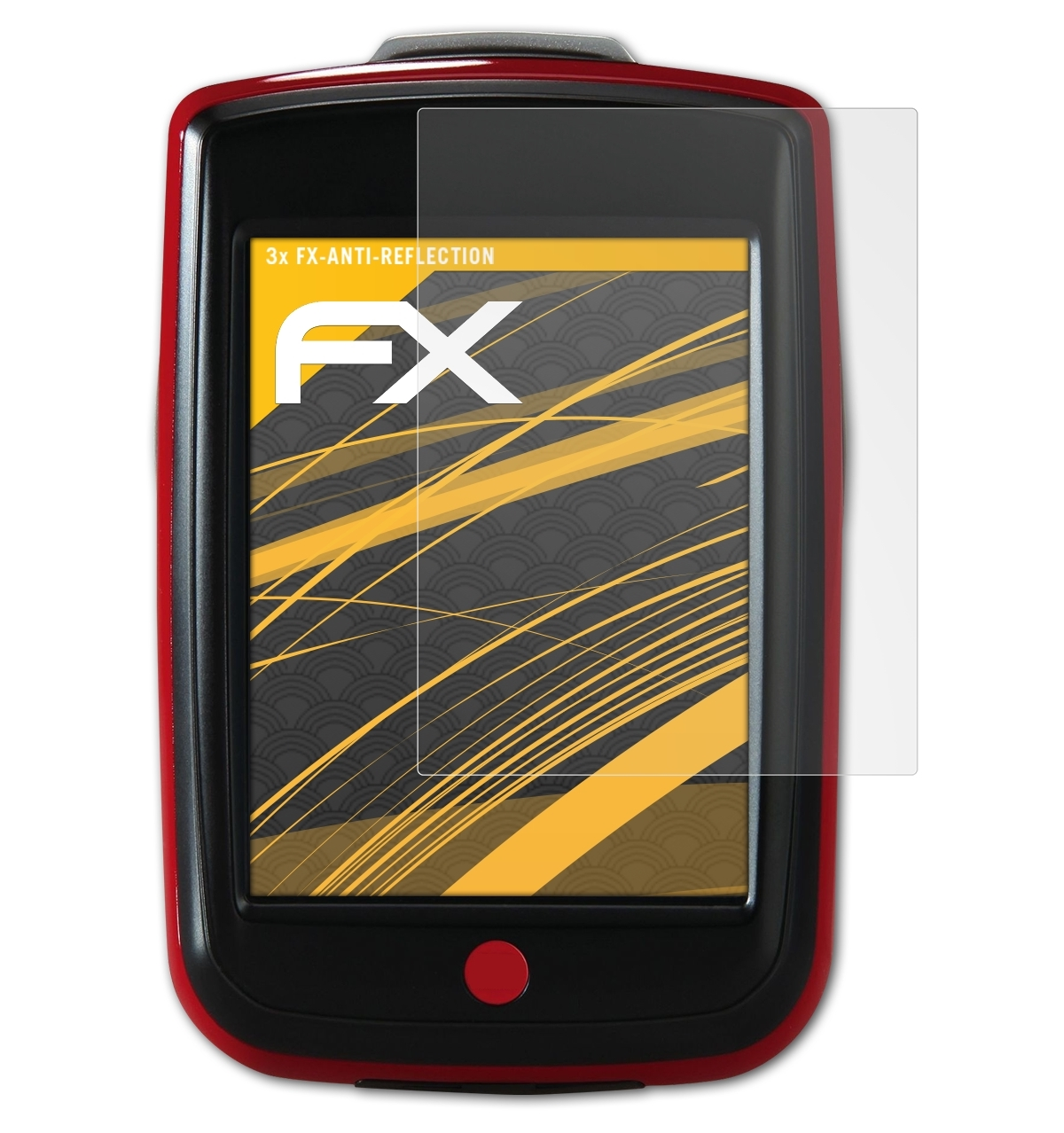 3x 32) ATFOLIX Falk FX-Antireflex Displayschutz(für IBEX