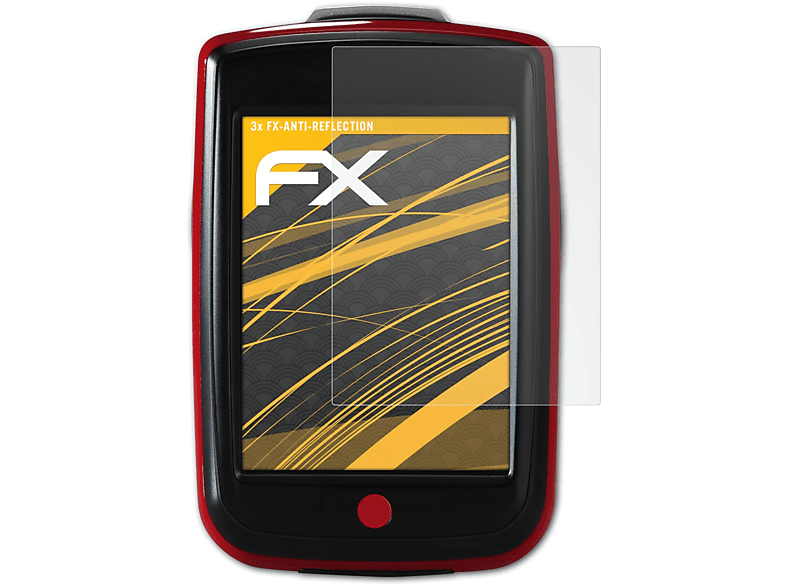 ATFOLIX 3x FX-Antireflex Displayschutz(für Falk IBEX 32)