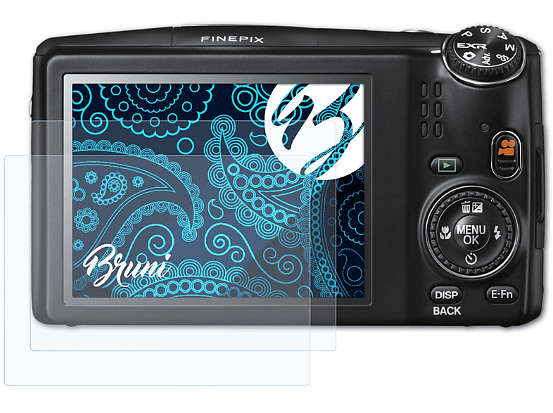 FinePix Fujifilm Schutzfolie(für F900EXR) 2x BRUNI Basics-Clear