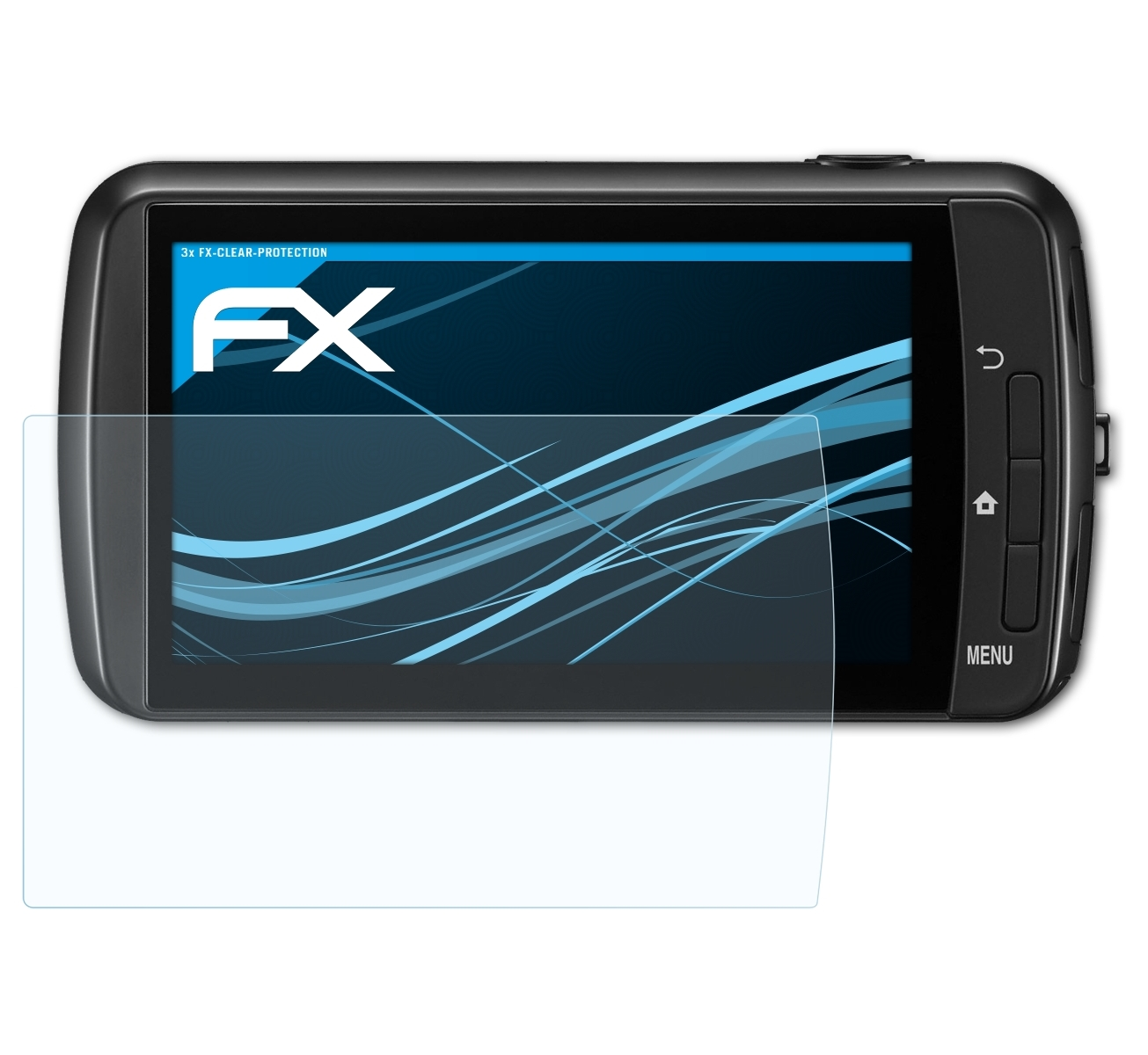 ATFOLIX 3x FX-Clear Displayschutz(für Nikon S800c) Coolpix