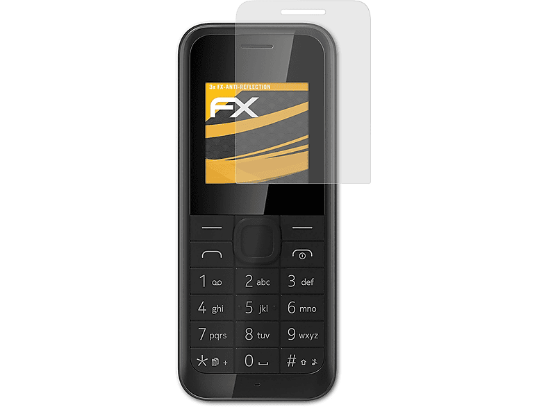 FX-Antireflex 3x Displayschutz(für ATFOLIX Nokia 105)