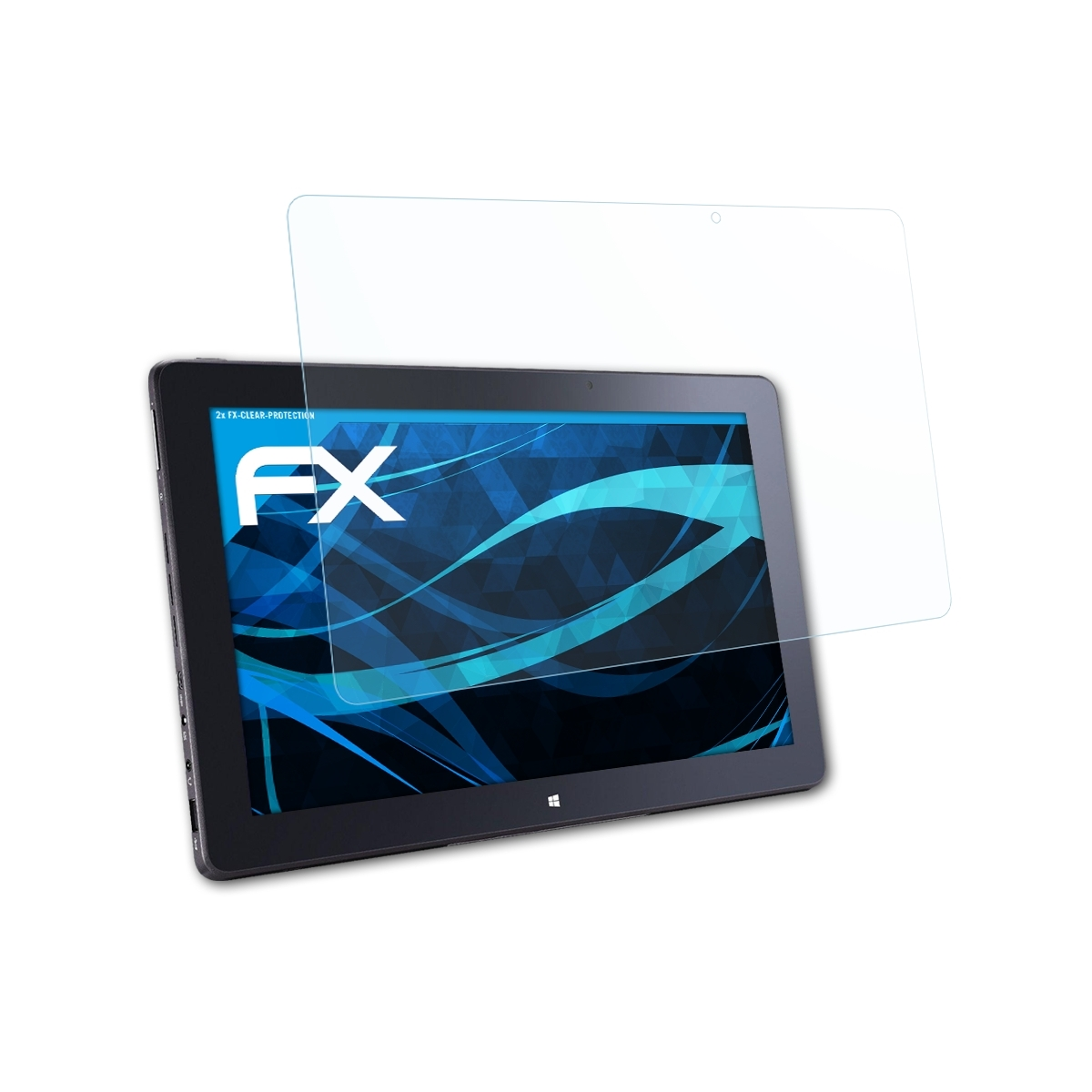 ATFOLIX FX-Clear 2x T300) Asus Book Displayschutz(für Transformer