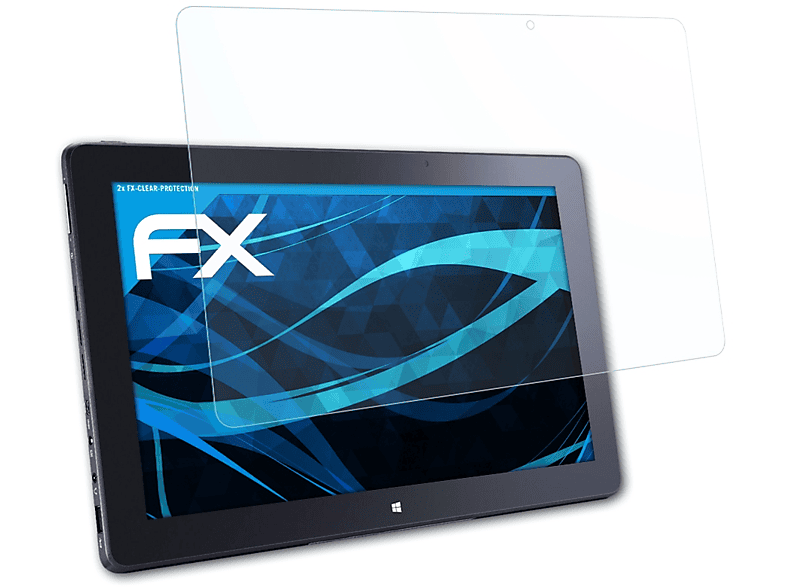 ATFOLIX FX-Clear 2x T300) Asus Book Displayschutz(für Transformer