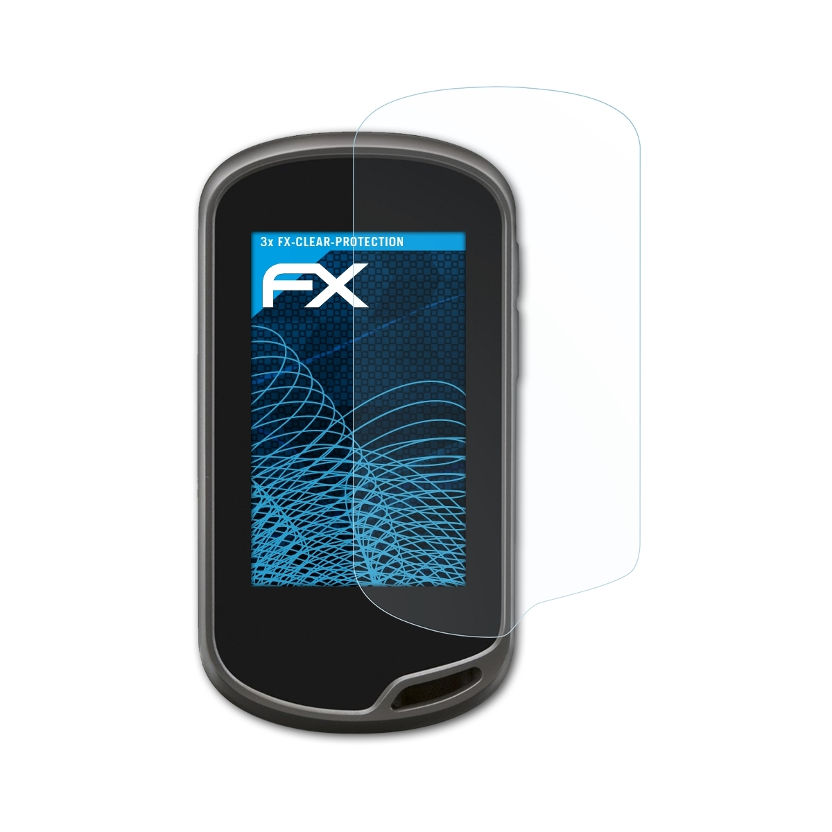ATFOLIX 3x FX-Clear Displayschutz(für Garmin Oregon 650)