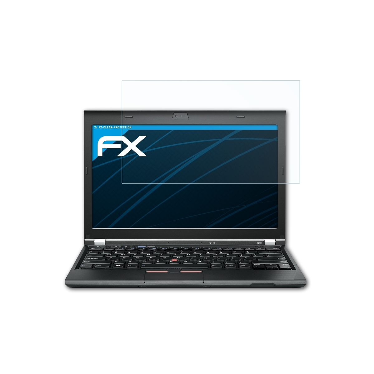 ATFOLIX 2x FX-Clear Displayschutz(für Lenovo X230t) ThinkPad