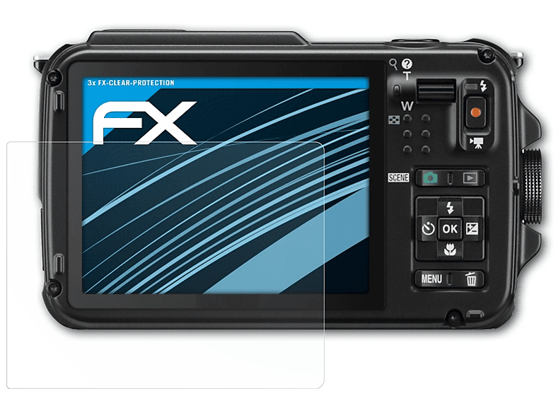 Displayschutz(für FX-Clear Nikon AW110) Coolpix 3x ATFOLIX