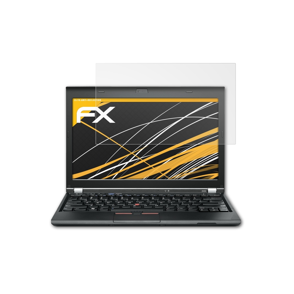 ATFOLIX 2x FX-Antireflex Displayschutz(für Lenovo X230t) ThinkPad