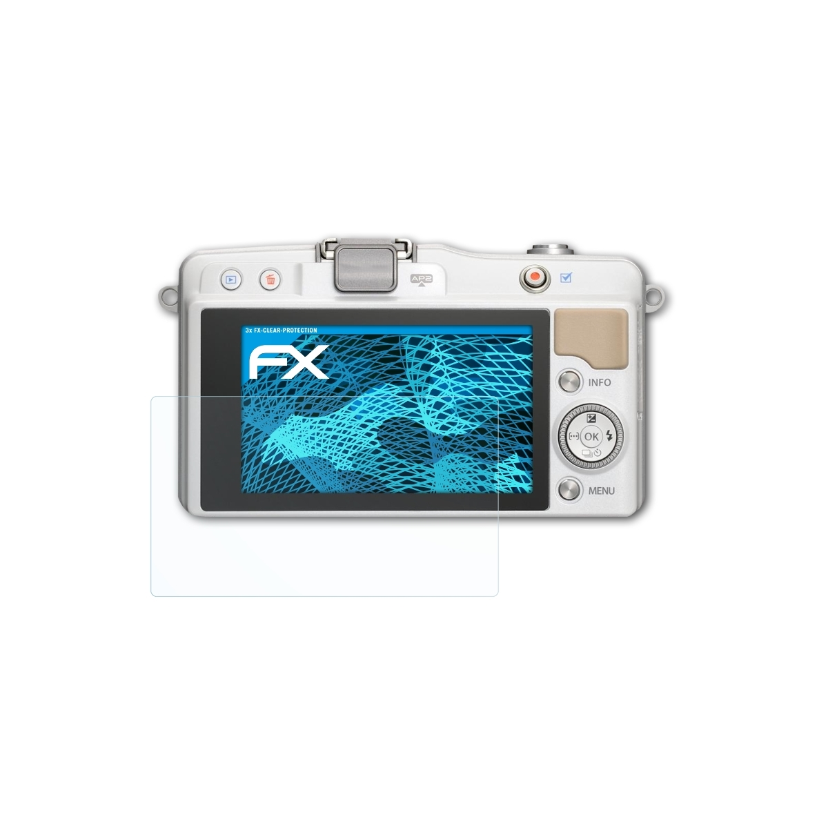ATFOLIX 3x FX-Clear E-PL5) Displayschutz(für Olympus