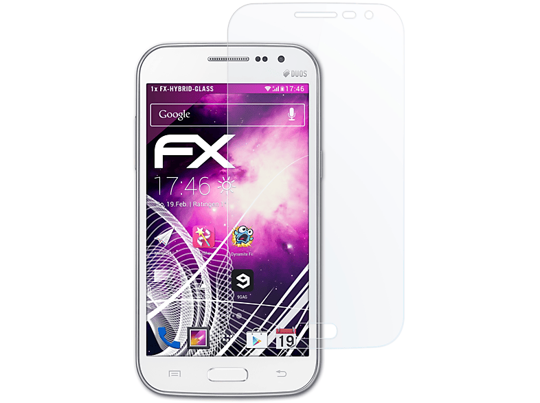 ATFOLIX FX-Hybrid-Glass Schutzglas(für Samsung Galaxy Win (GT-i8552))