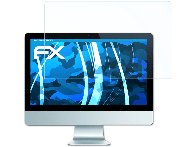 ATFOLIX FX-Clear Displayschutz(für Apple iMac 21,5 (Model 7G 2012-2014))