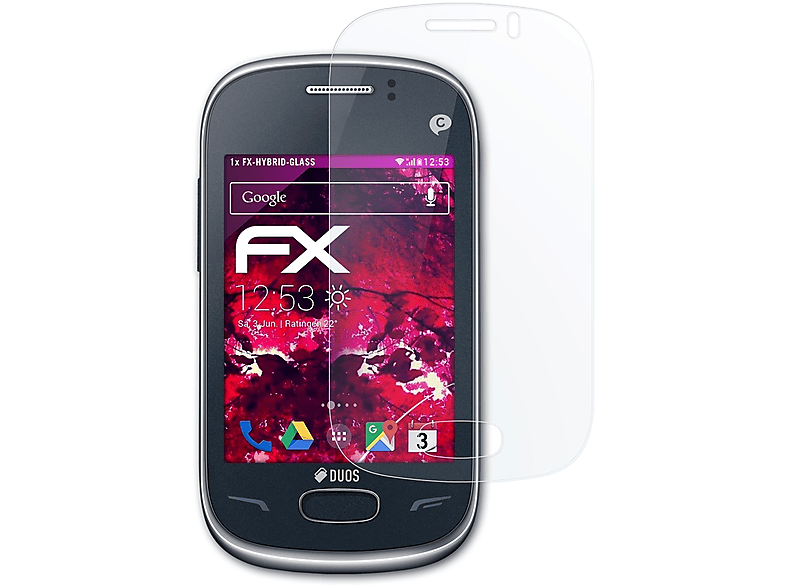 Rex Schutzglas(für Samsung FX-Hybrid-Glass 70 ATFOLIX (GT-S3802))