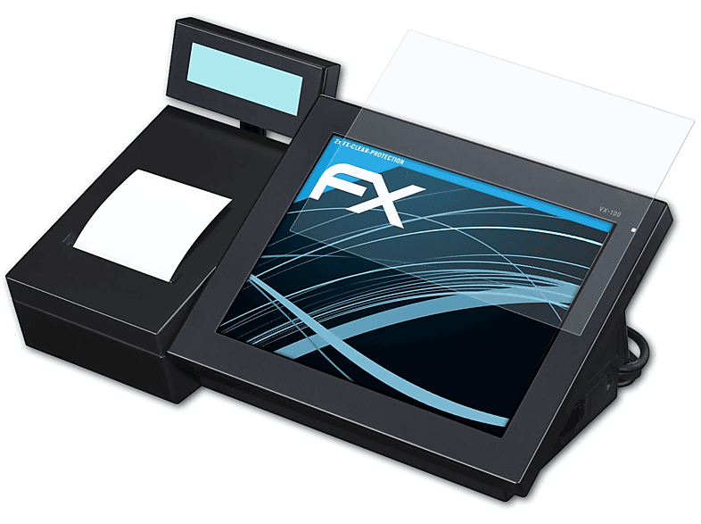 ATFOLIX 2x FX-Clear Displayschutz(für Casio V-R100)