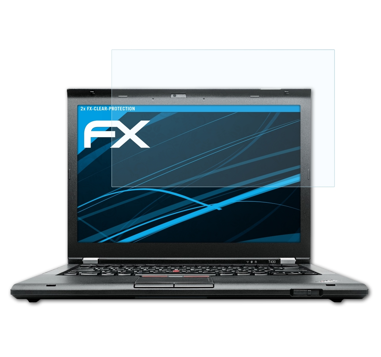 FX-Clear T430) Lenovo 2x ATFOLIX Displayschutz(für ThinkPad