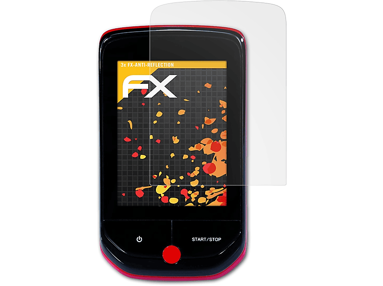 Falk / 32 32+) 3x FX-Antireflex Pantera Displayschutz(für ATFOLIX