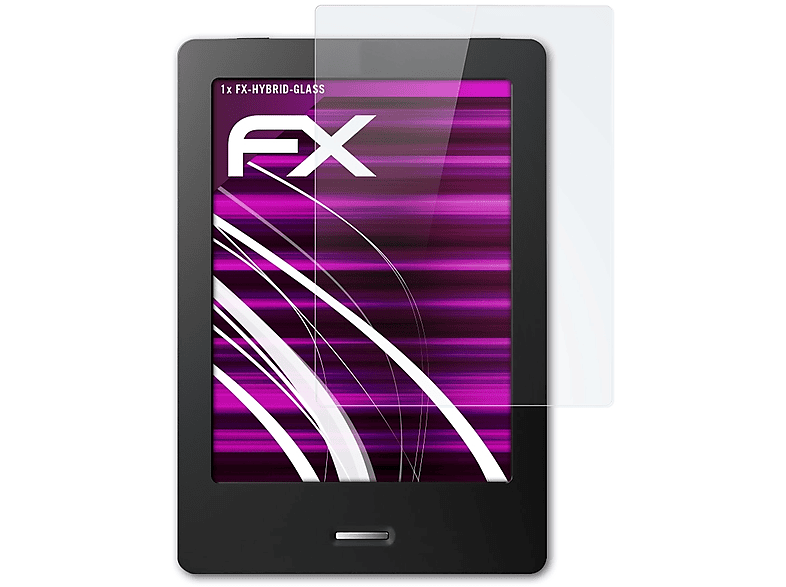 FX-Hybrid-Glass ATFOLIX Schutzglas(für Kobo Touch)