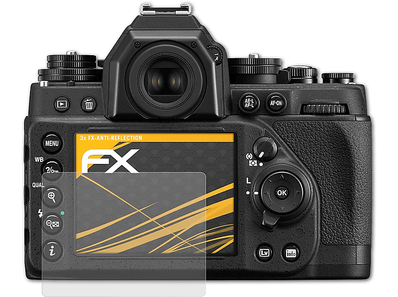 ATFOLIX 3x FX-Antireflex Displayschutz(für Nikon Df)