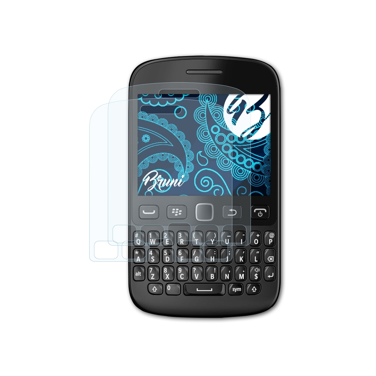 Blackberry BRUNI 9720) 2x Basics-Clear Schutzfolie(für