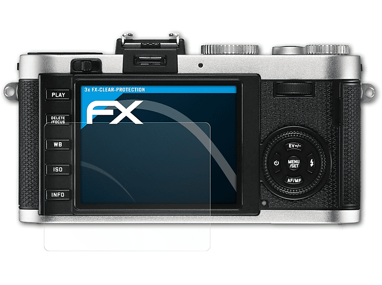 Displayschutz(für X2) 3x FX-Clear ATFOLIX Leica