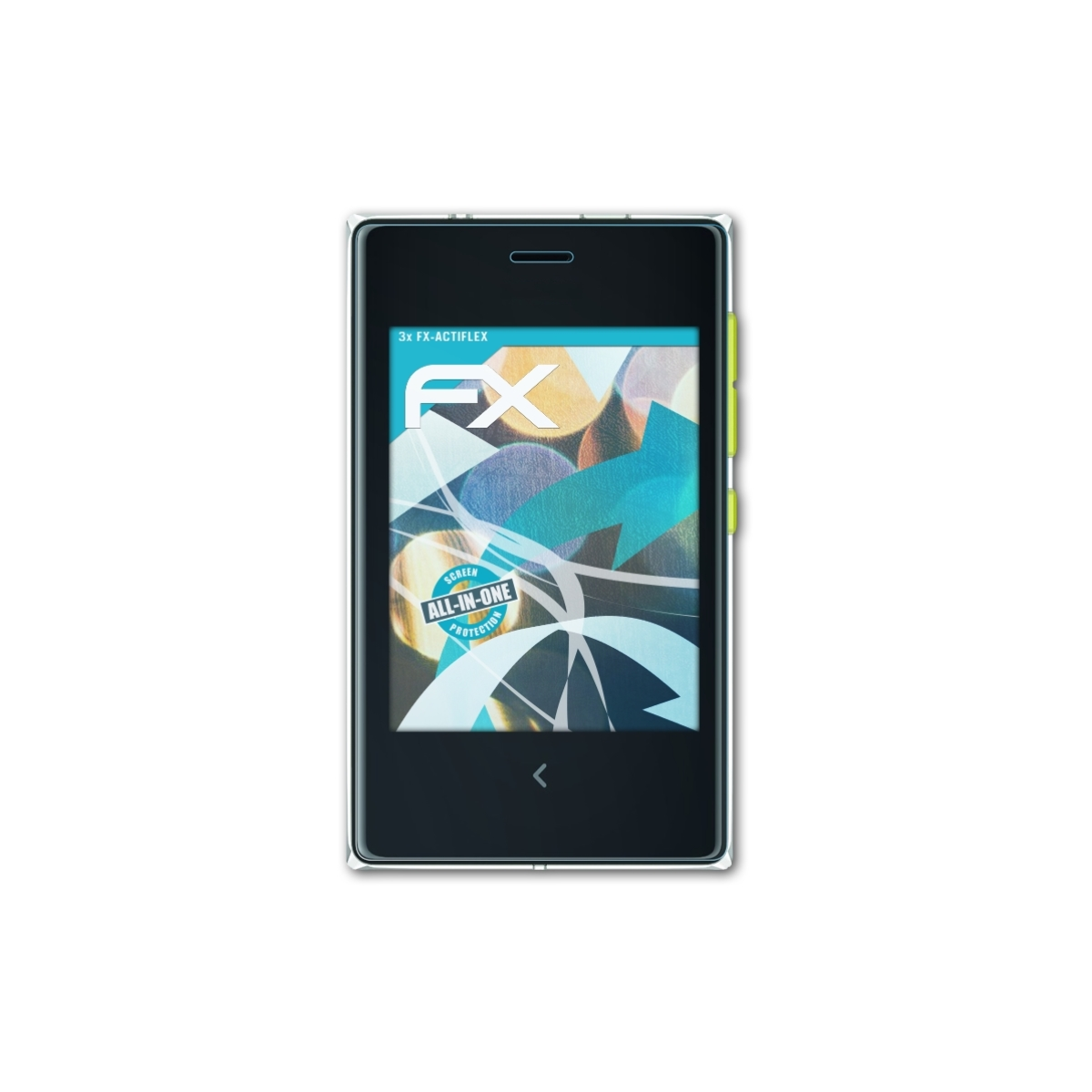 ATFOLIX 3x FX-ActiFleX Displayschutz(für Nokia 503) Asha