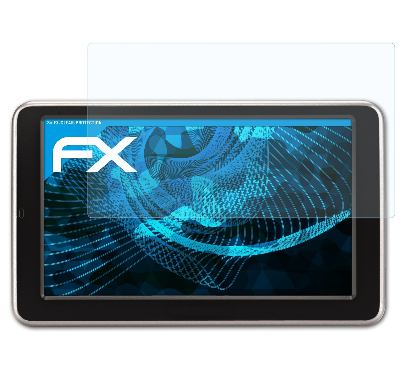 3x 150) Garmin Displayschutz(für ATFOLIX FX-Clear nüvi