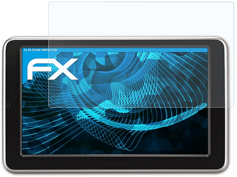 ATFOLIX 3x FX-Clear Displayschutz(für Garmin nüvi 150) | Navi-Taschen & -Schutzfolien