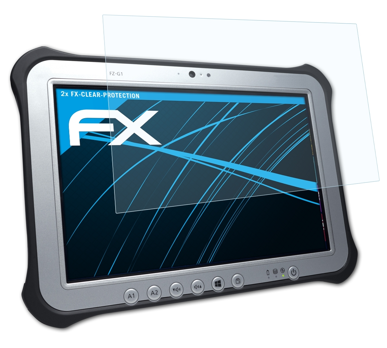 ATFOLIX 2x FX-Clear Displayschutz(für FZ-G1) ToughPad Panasonic