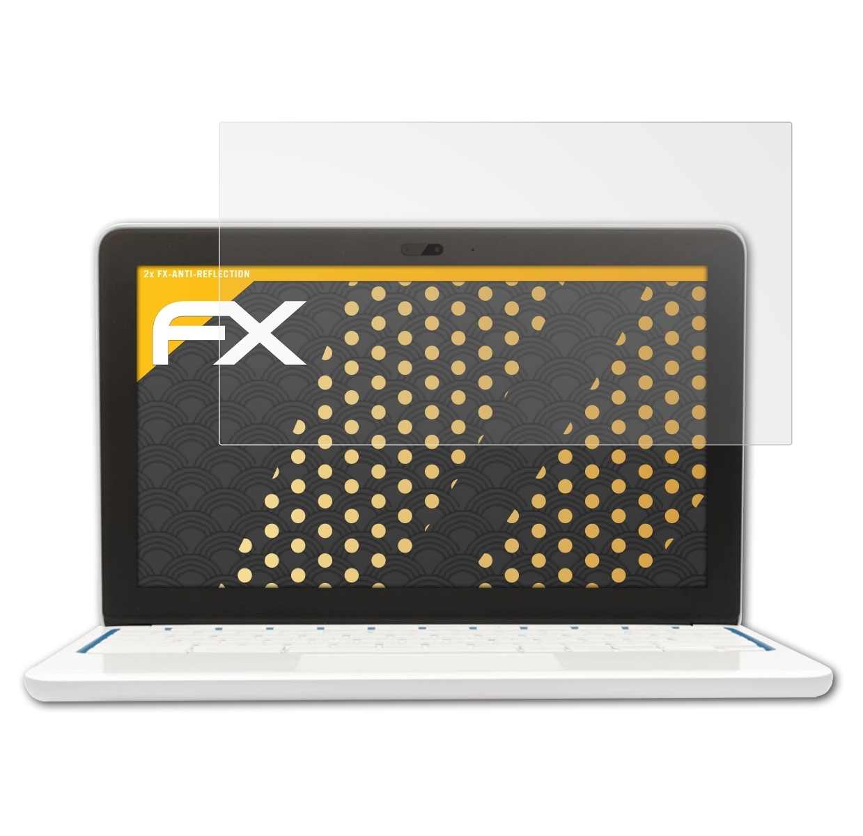 ATFOLIX 2x Inch)) FX-Antireflex Google 11 (HP, Chromebook 11.6 Displayschutz(für