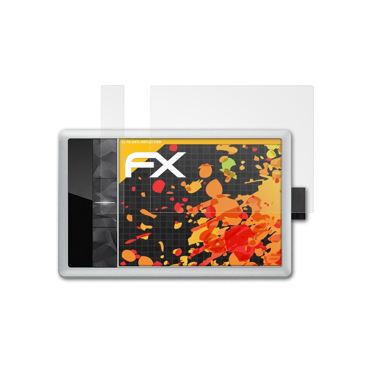 Small Bamboo Wacom FX-Antireflex 2x Displayschutz(für Fun ATFOLIX Pen&Touch (3.Generation))