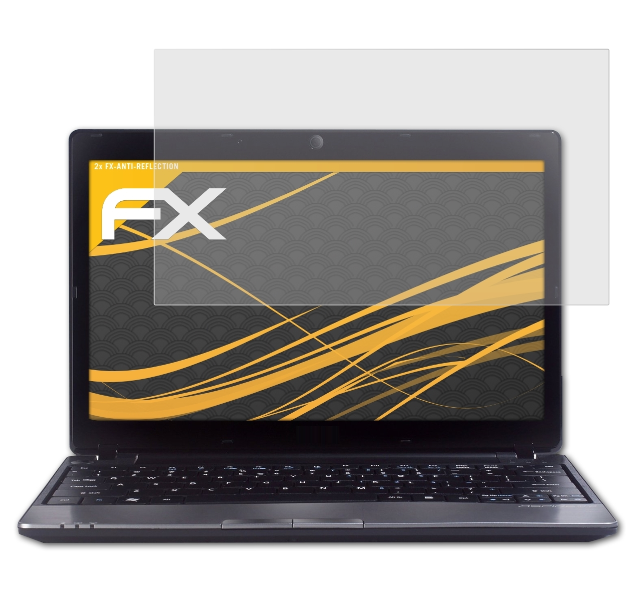 2x Acer 721) Displayschutz(für Aspire FX-Antireflex One ATFOLIX