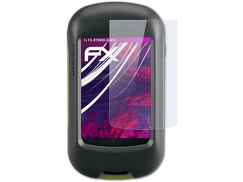 ATFOLIX FX-Hybrid-Glass Schutzglas(für Garmin Approach G3)