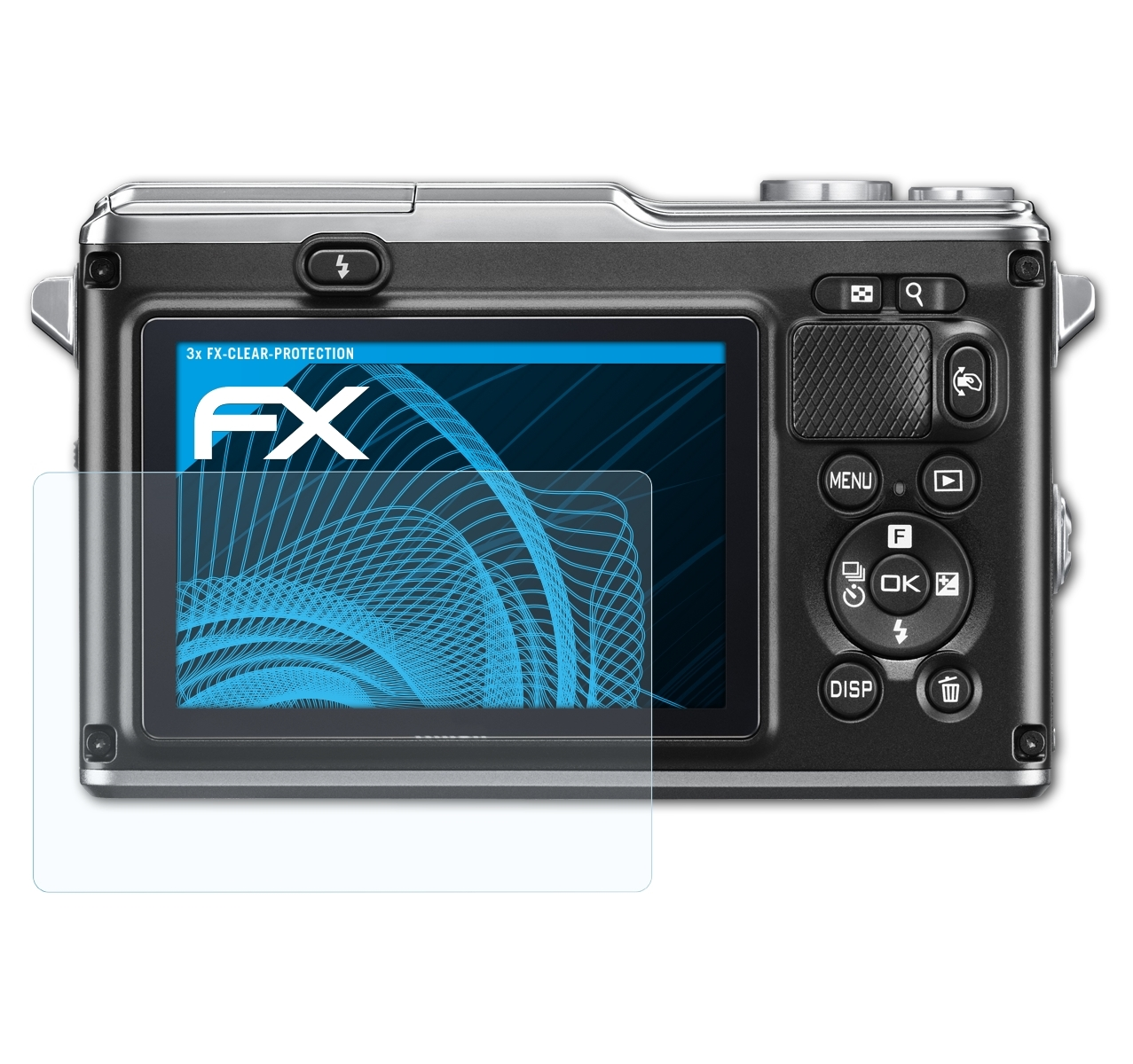 ATFOLIX 3x FX-Clear Nikon 1 AW1) Displayschutz(für