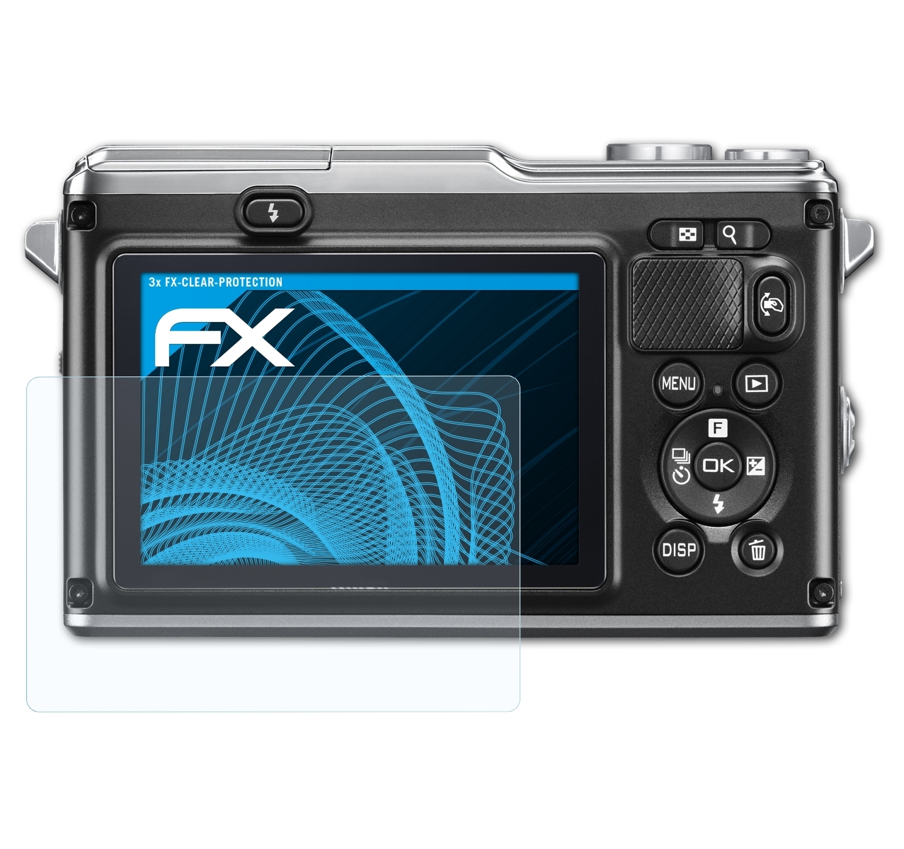 1 Nikon FX-Clear Displayschutz(für AW1) 3x ATFOLIX