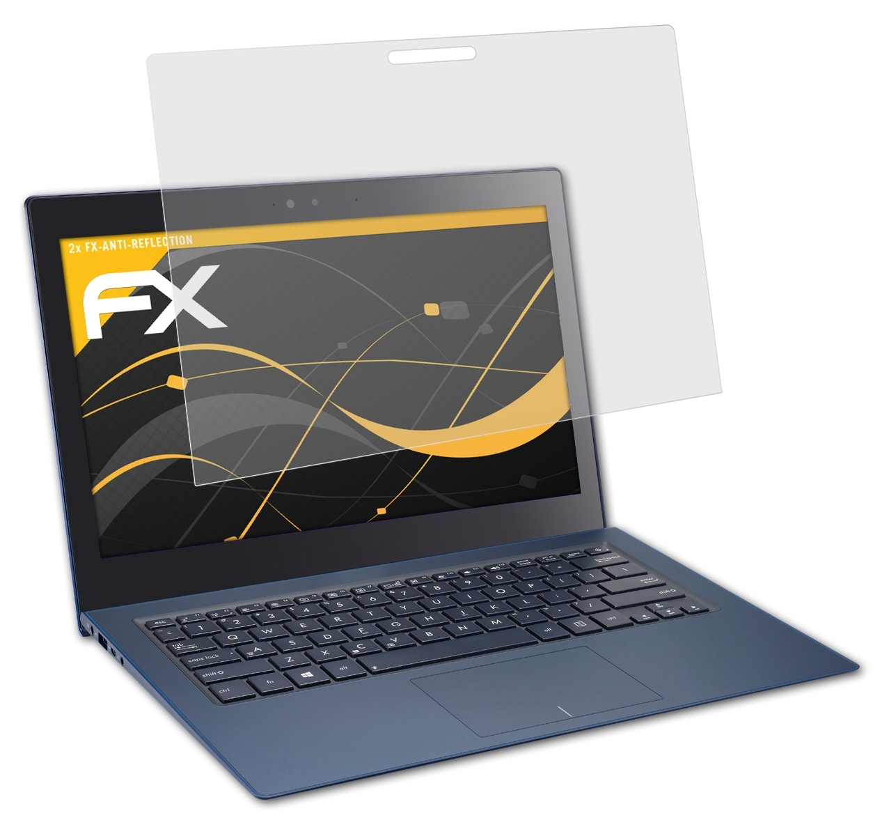 2x UX301 FX-Antireflex ATFOLIX Displayschutz(für Asus Zenbook / UX302)