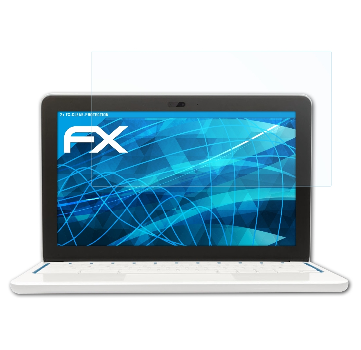 11.6 (HP, ATFOLIX 2x Inch)) FX-Clear Google Chromebook 11 Displayschutz(für