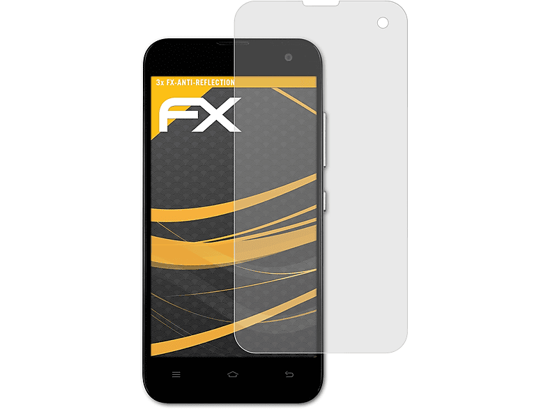 A)) Xiaomi FX-Antireflex M2A ATFOLIX 3x (Mi-Two Displayschutz(für