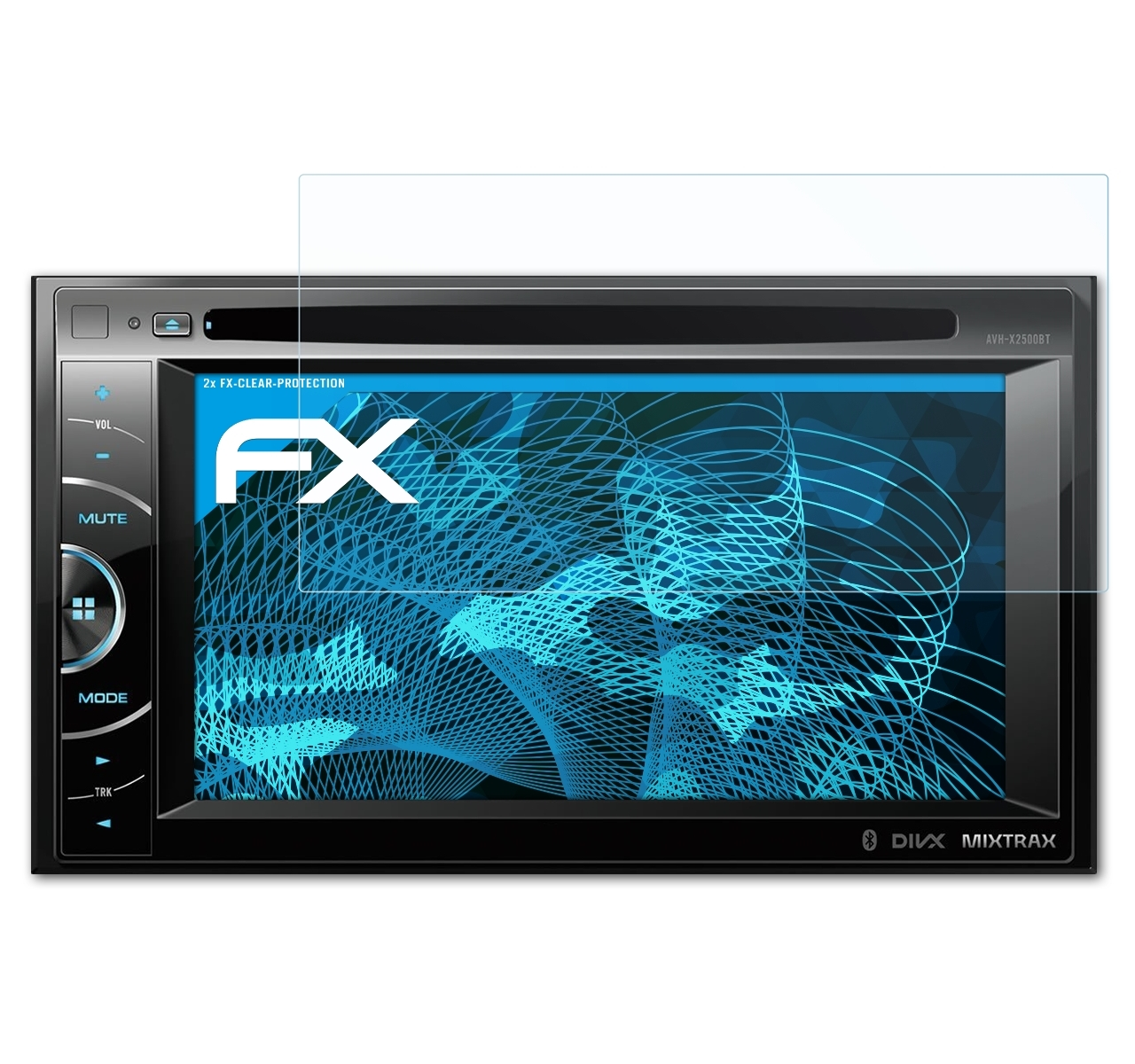FX-Clear ATFOLIX Displayschutz(für AVH-X2500BT) 2x Pioneer