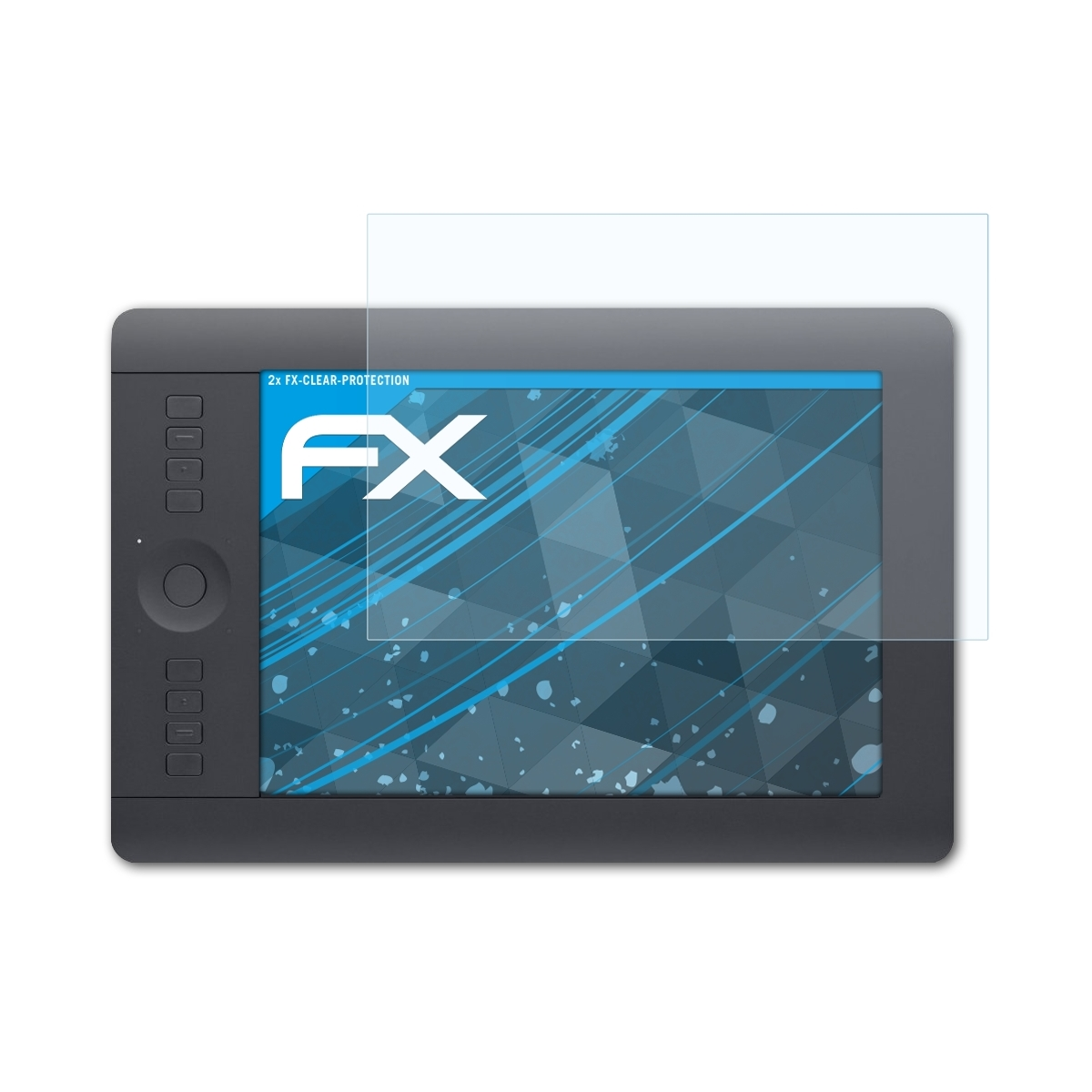 ATFOLIX 2x FX-Clear pro INTUOS Wacom Displayschutz(für (medium))