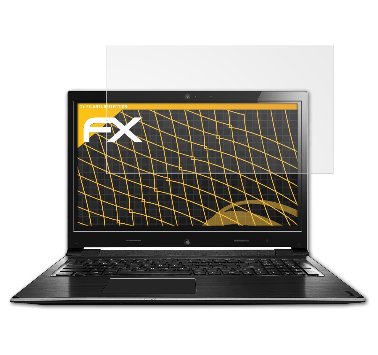 ATFOLIX 2x FX-Antireflex Displayschutz(für Lenovo 15D) 15 IdeaPad Flex 