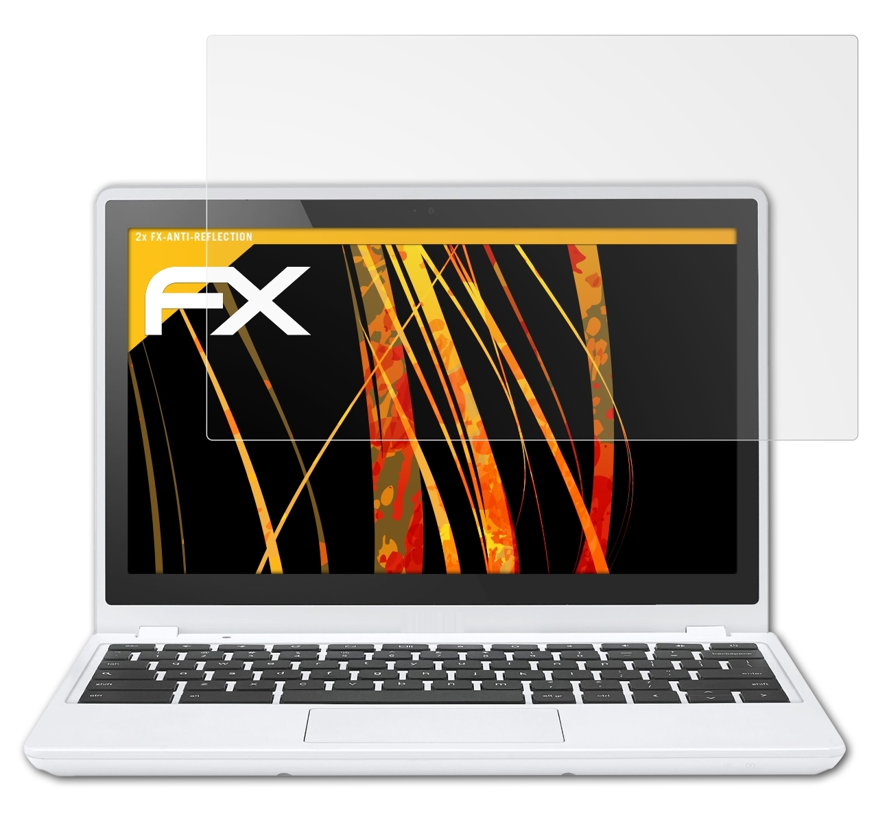 (11.6 Inch) 2x Displayschutz(für (Acer)) Chromebook FX-Antireflex ATFOLIX C720 Google