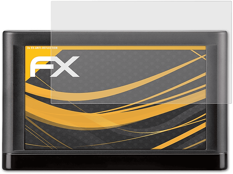 ATFOLIX FX-Antireflex Garmin Displayschutz(für 2517) nüvi 3x